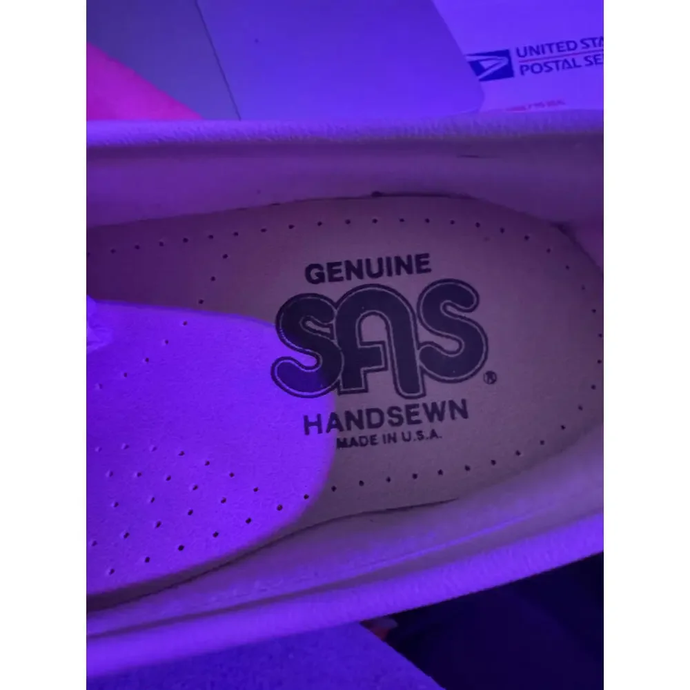 SAS leather comfort shoes woman's 11 medium width - Picture 7 of 8